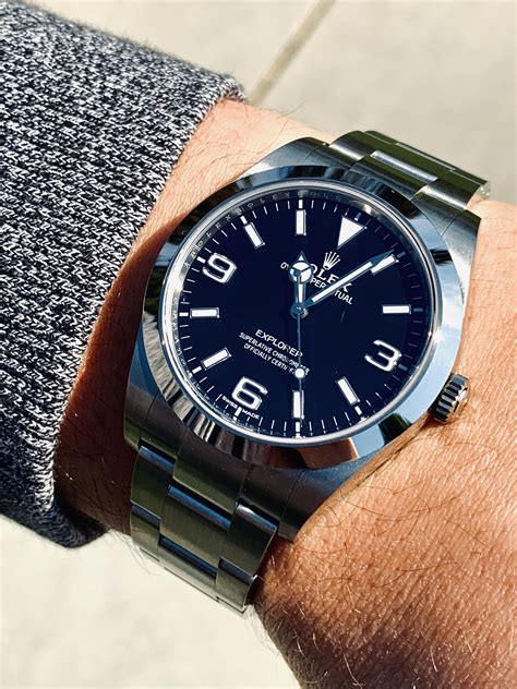 rolex explorer with suit reddit|Explorer 214270 as daily with suits .